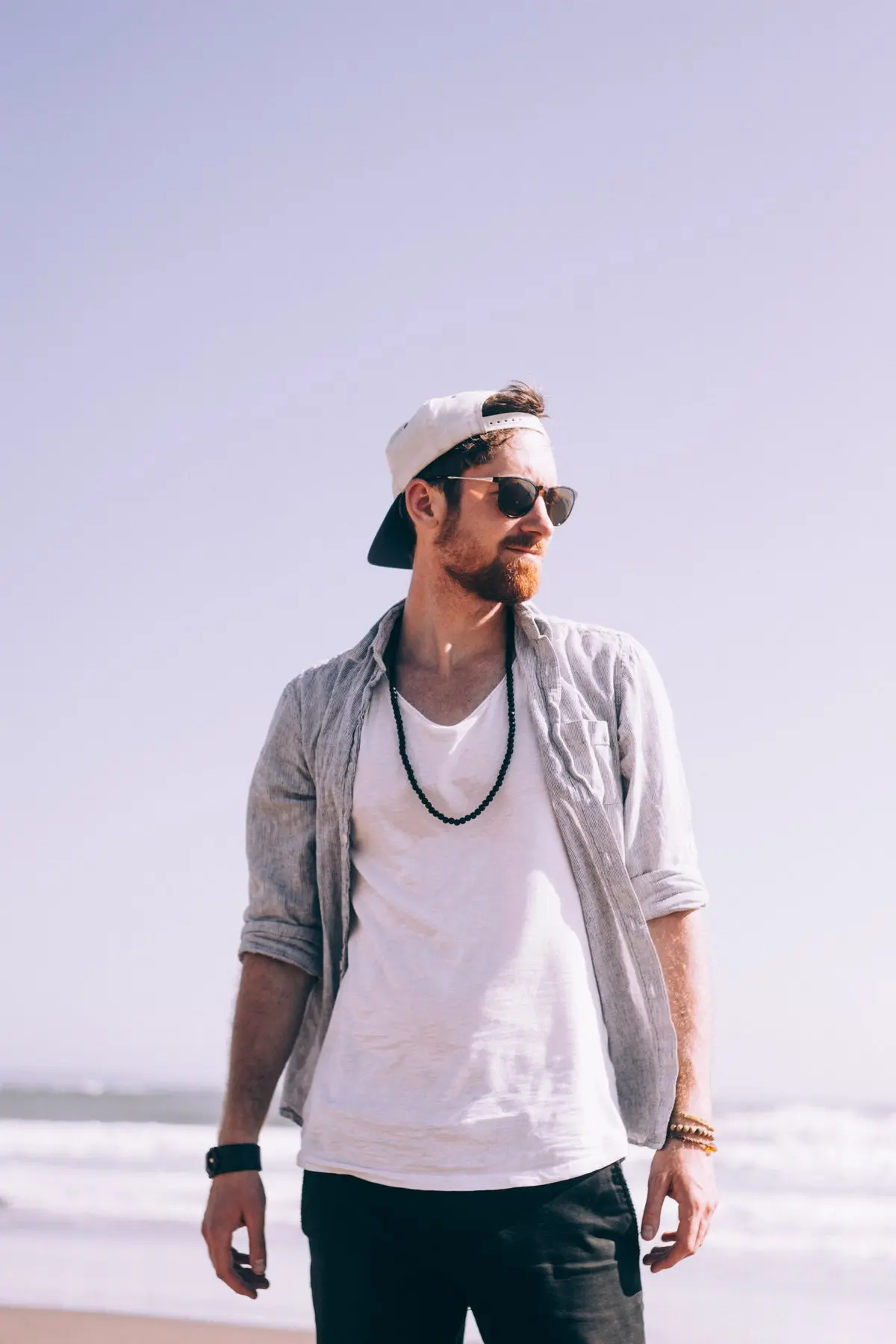 How should men wear shorts?